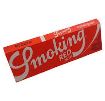 Bibułka Smoking Regular Red 1szt Paczka-50szt