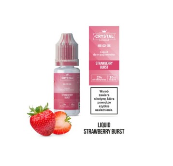 CRYSTAL Liqiuid Strawberry Burst 20mg 10ml