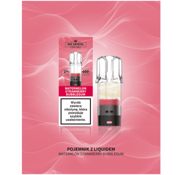 Crystal Plus X 600 Watermelon Strawberry Bubblegum