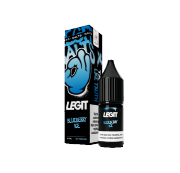 LEGIT Salt 10ml 20mg- Blueberry Ice