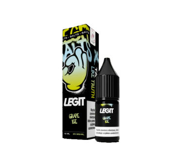 LEGIT Salt 10ml 20mg-Grape Ice