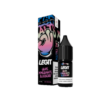 LEGIT Salt 10ml 20mg-Grape Pomegranate Blueberry