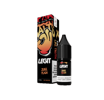 LEGIT Salt 10ml 20mg-Juice Peach