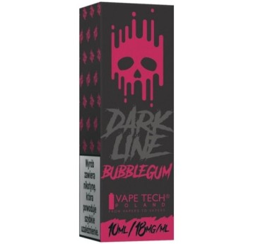 Liquid DARK LINE 10ml - Bubble Gum 12mg