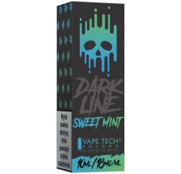 Liquid DARK LINE 10ml - Sweet Mint 6mg