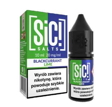 Liquid SIC! DUPLEX 10ml - Blackcur. Lime 20mg
