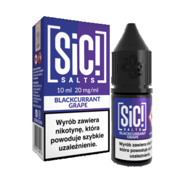 Liquid SIC! DUPLEX 10ml - BLACKCURRANT GRAPE