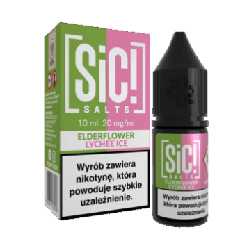 Liquid SIC! DUPLEX 10ml - ELDERFLOWER LYCHEE