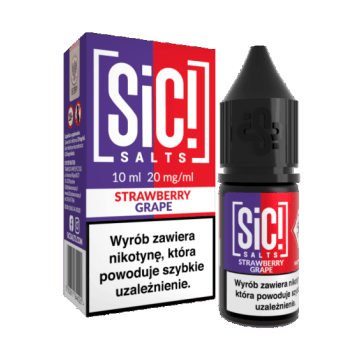 Liquid SIC! DUPLEX 10ml - STRAWBERRY GRAPE