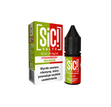 Liquid SIC! DUPLEX 10ml - STRAWBERRY RHUBA