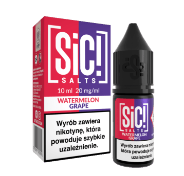 Liquid SIC! DUPLEX 10ml - WATERMELON GRAPE