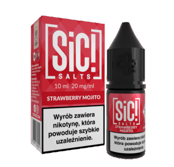 Liquid SIC! MOJITO 10ml - Strawberry Mojito 20mg