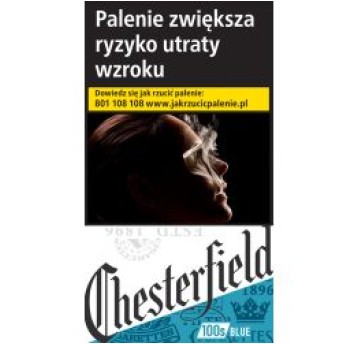 Papierosy Chesterfield Blue 100 (23,50) 10*