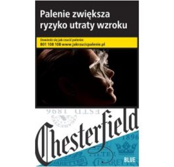Papierosy Chesterfield Blue KS (21,50) 10*