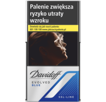 Papierosy Davidoff Evolved Blue SS Line (23,50)10*