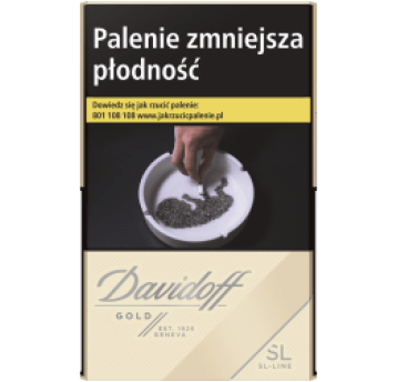 Papierosy Davidoff Gold Super Line (27,50) 10*