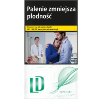 Papierosy LD Green Super Line (22,50) 10*