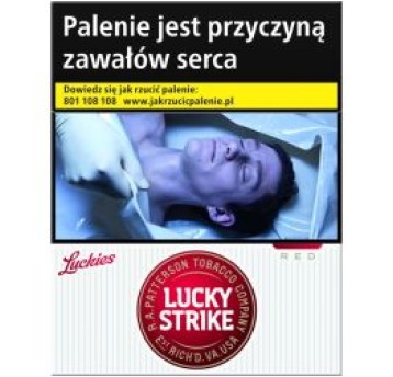 Papierosy Lucky Strike Red 22 (24,99) 8*