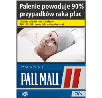 Papierosy Pall Mall 24 Pocket Red (25,99) 10*