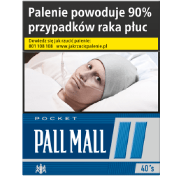 Papierosy Pall Mall 40 Blue (45,40) 8*