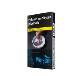 Papierosy Winston Black Blue Super Line (22,50)10*