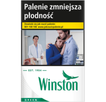 Papierosy Winston Green KS (23,50) 10*
