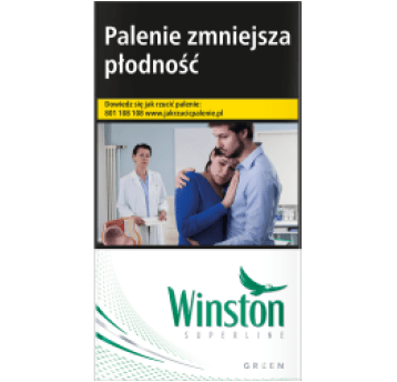 Papierosy Winston Green Super Line (23,50)10*