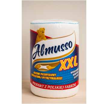 Ręcznik papierowy na rolce XXL 80m 2 warstwy