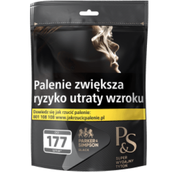 Tytoń P&S Black 68G (63,50)