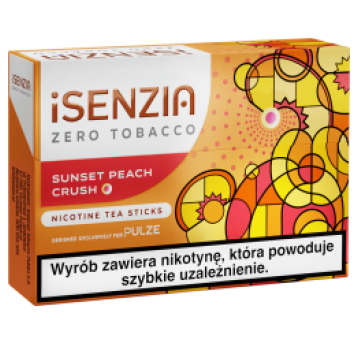 Wkłady Isenzia Zero Sunset Peach (11,99) 10*
