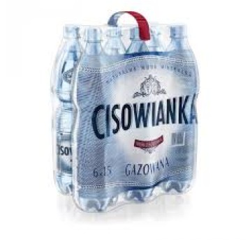 Woda Cisowianka 1,5L Gazowana Zgrzewka 6szt
