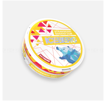 Wor. nikot. Iceberg Strawbe.Banana Gum Extrem 50mg