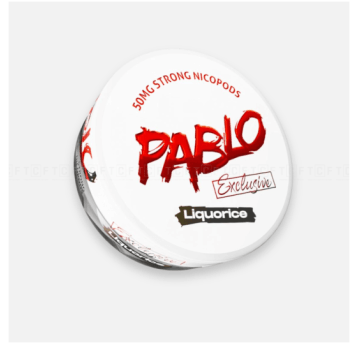Wor. nikot. PABLO Exclusive Liquorice 50mg