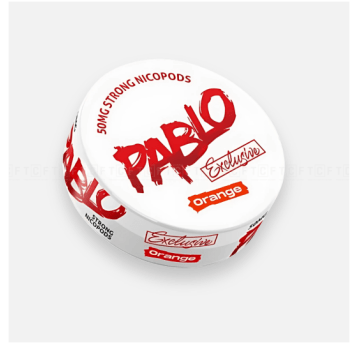 Wor. nikot. PABLO Exclusive Orange 50mg