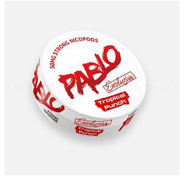 Wor. nikot. PABLO Exclusive Tropical Punch 50mg