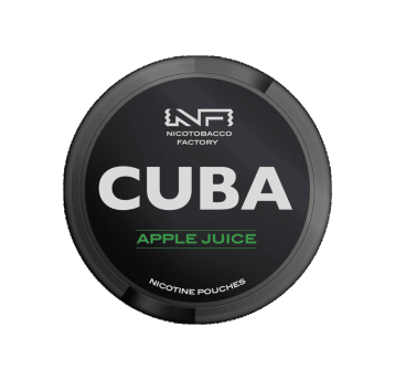 Woreczki nikotynowe CUBA BLACK APPLE JUICE 43mg