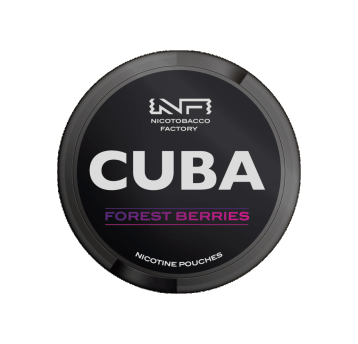 Woreczki nikotynowe CUBA BLACK FOREST BERRIES 43mg