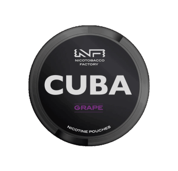 Woreczki nikotynowe CUBA BLACK GRAPE 43mg